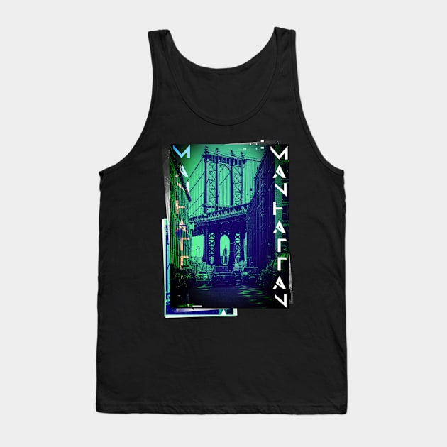 Manhattan poster Tank Top by remixer2020